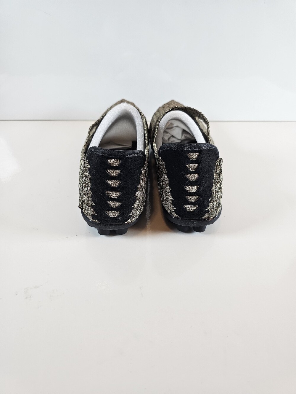 Bernie Mev Woven Metallic Bronze Comfort Flats Women's EU 40 US 9 NWOB - Picture 6 of 8